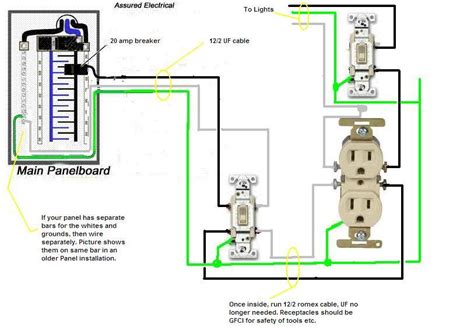 simple shed wiring diagrams